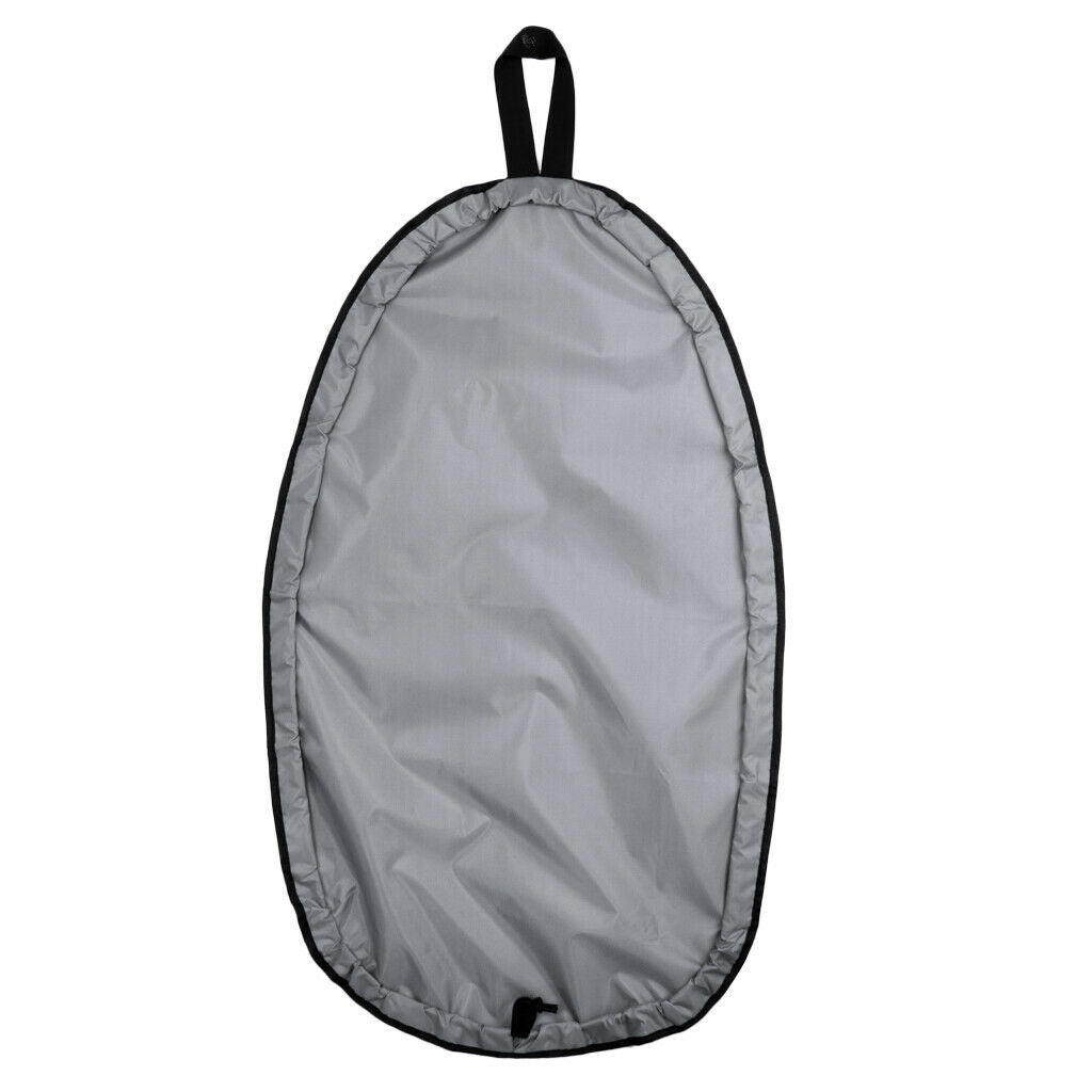 Universal Kayak Cockpit Cover Seal Protector for Transport Storage XS Gray