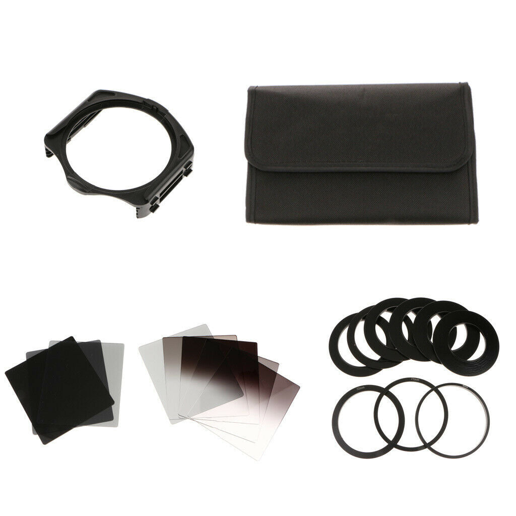 Complete ND Filter Kit From 02/04/2016 for Cokin P + Square Filter Holder +