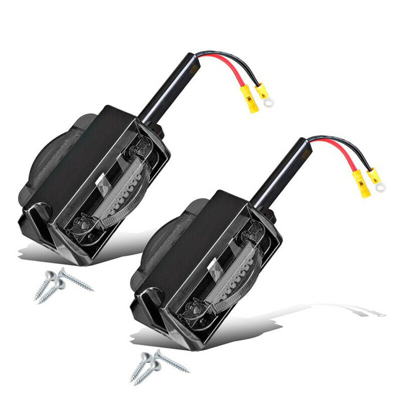 2PCS Truck Trailer Tail 14LED Light Stop Rear Parking Turn Signal Reverse Lamps