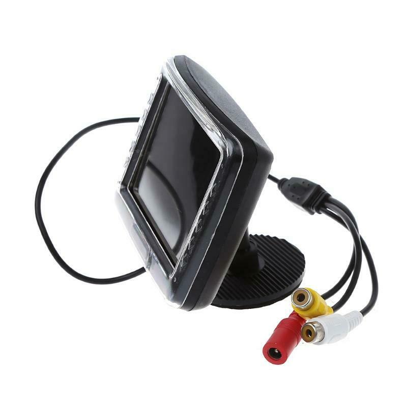 3.5 Inch TFT LCD Screen Monitor Reverse Camera Car Rear View Backup New