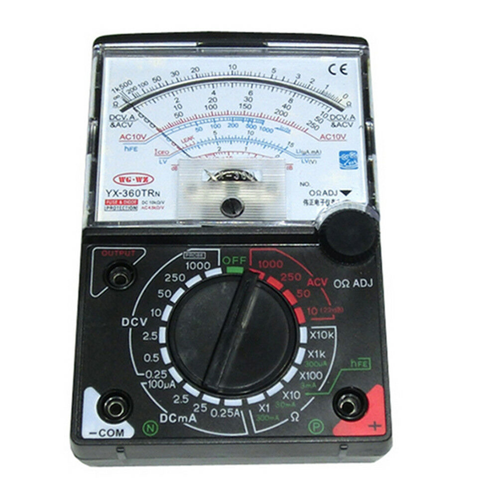 Multimeter Meter 1Pcs Fuse Diode Protection Analog Yx-360Trn New
