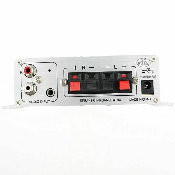 Mini Hi-Fi Stereo Amplifier Amp mp3 iPod Motorcycle 12V
