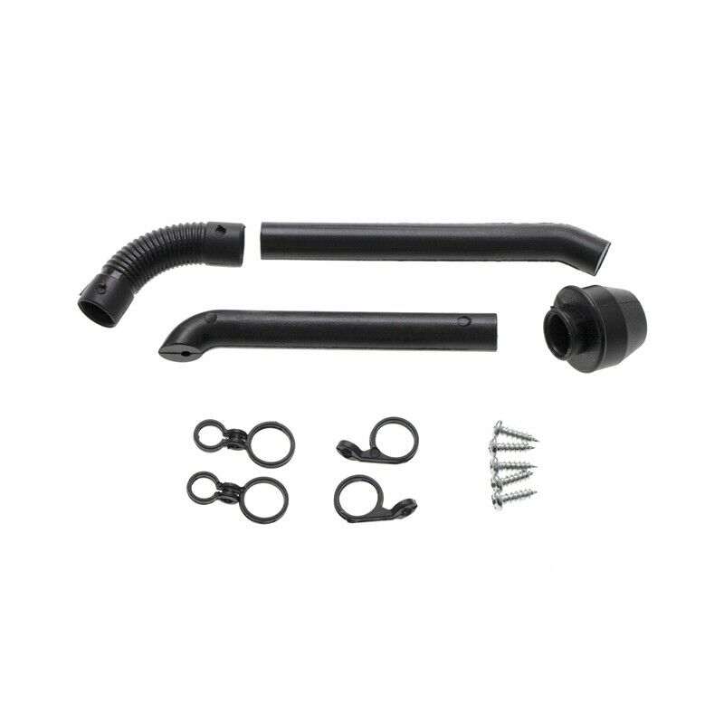 Plastic Snorkel Exhaust Pipe for 1/10 RC Cler Traxxas 4 -4 Defender D90 D110 BS6