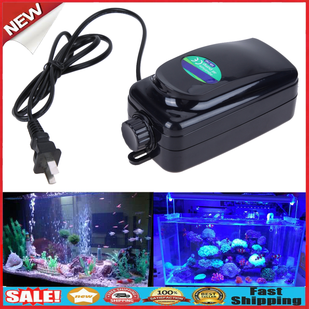 Aquarium Air Pump Fish Tank Increasing Oxygen Pump Ultra-Silent Adjustable