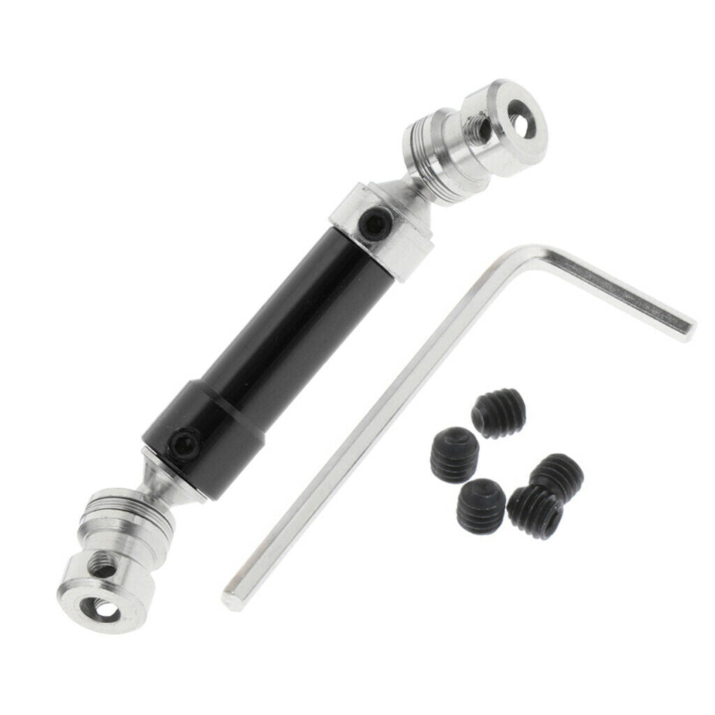 2x 1:12 RC Metal Black Universal Drive Shaft for WLTOYS 12428 12423 Car