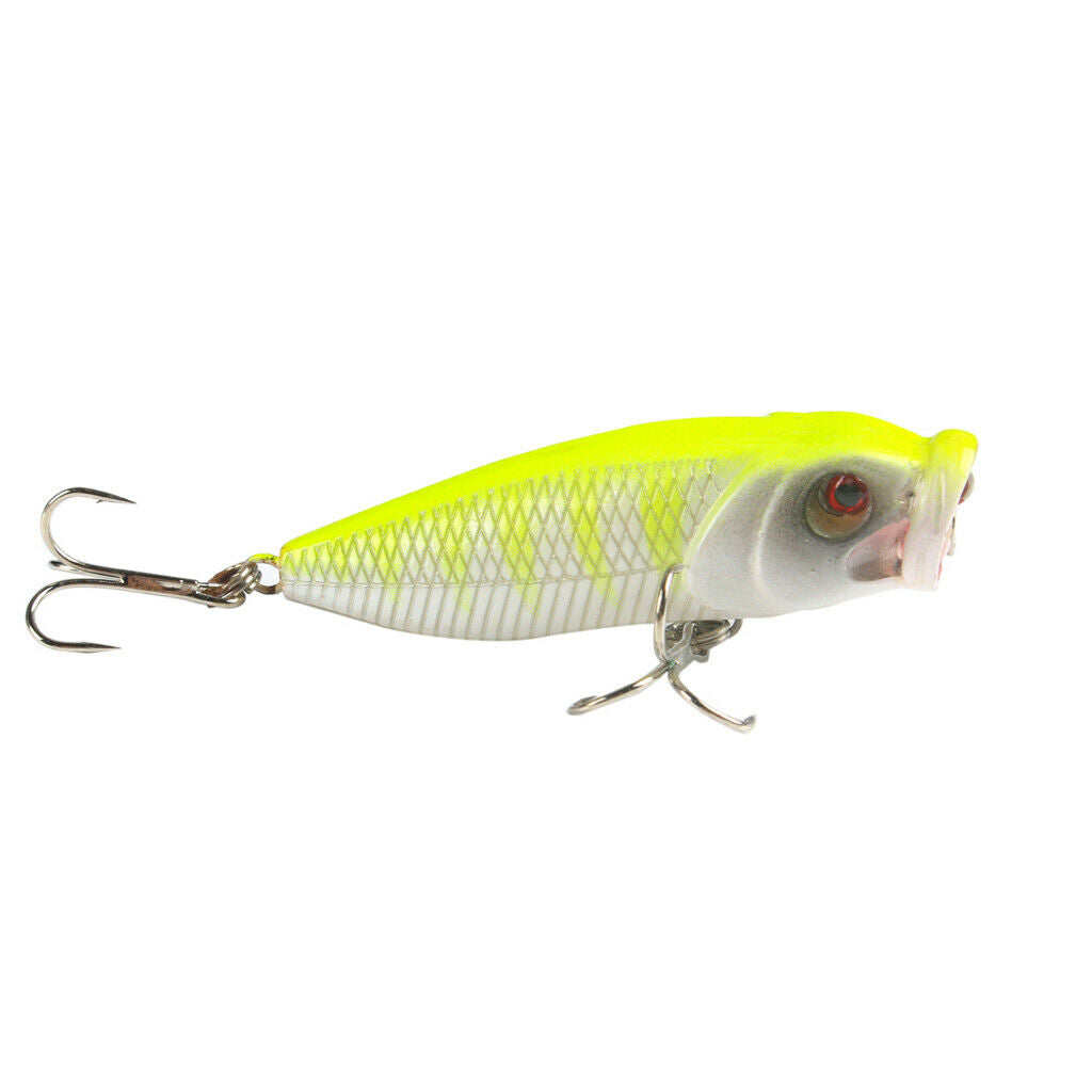 5pcs 5 Szies Fishing Lure Minnow Professional Baits Crankbaits + Connector