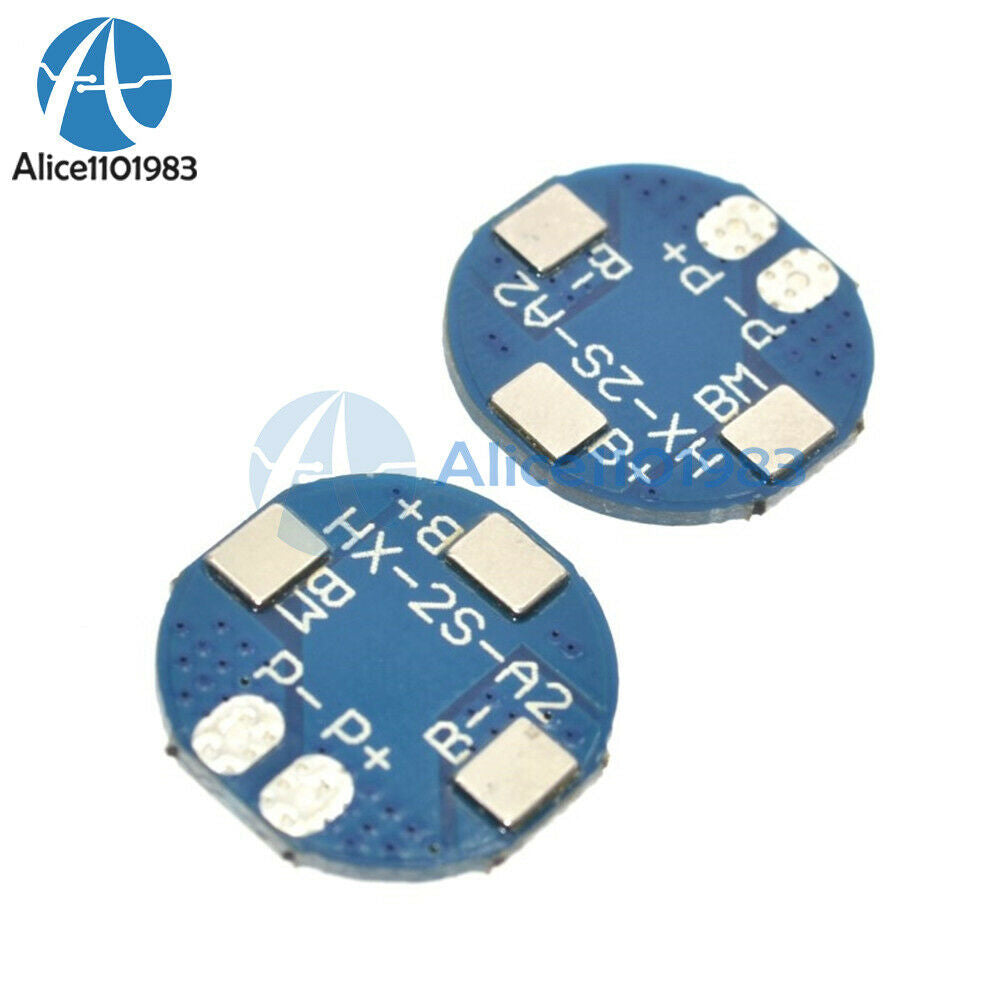 10PCS 7.4V 8.4V 2S 5A Protection Board BMS PCB For 18650 Lithium Battery Charge