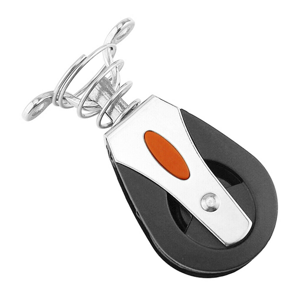 2x 41mm 316SS Maine Sailing Sailboat Yacht Bearing Blocks Boat Rope Runner