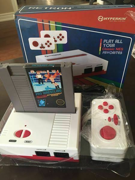 New Hyperkin Retron 1 Gaming Console for 8-Bit NES Game Cartridges (RED / WHITE)