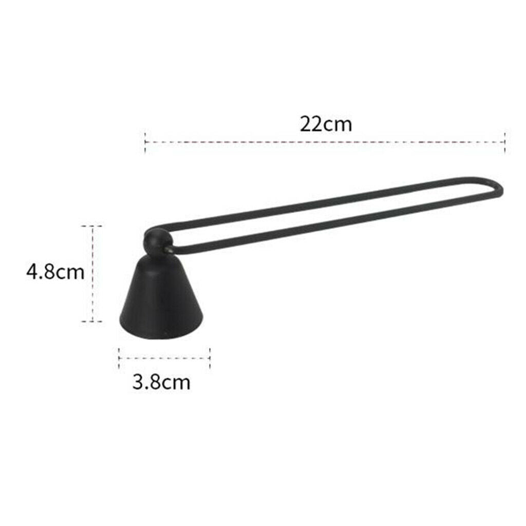 8.66" Iron Handle Candle Snuffer
