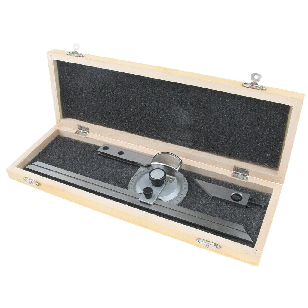 360 ° protractor made of stainless steel For measuring the angle between two