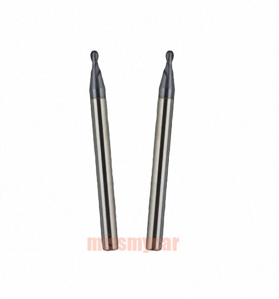 2pcs new 6/R3mm coating ball end metal cutting tool bits [M1]