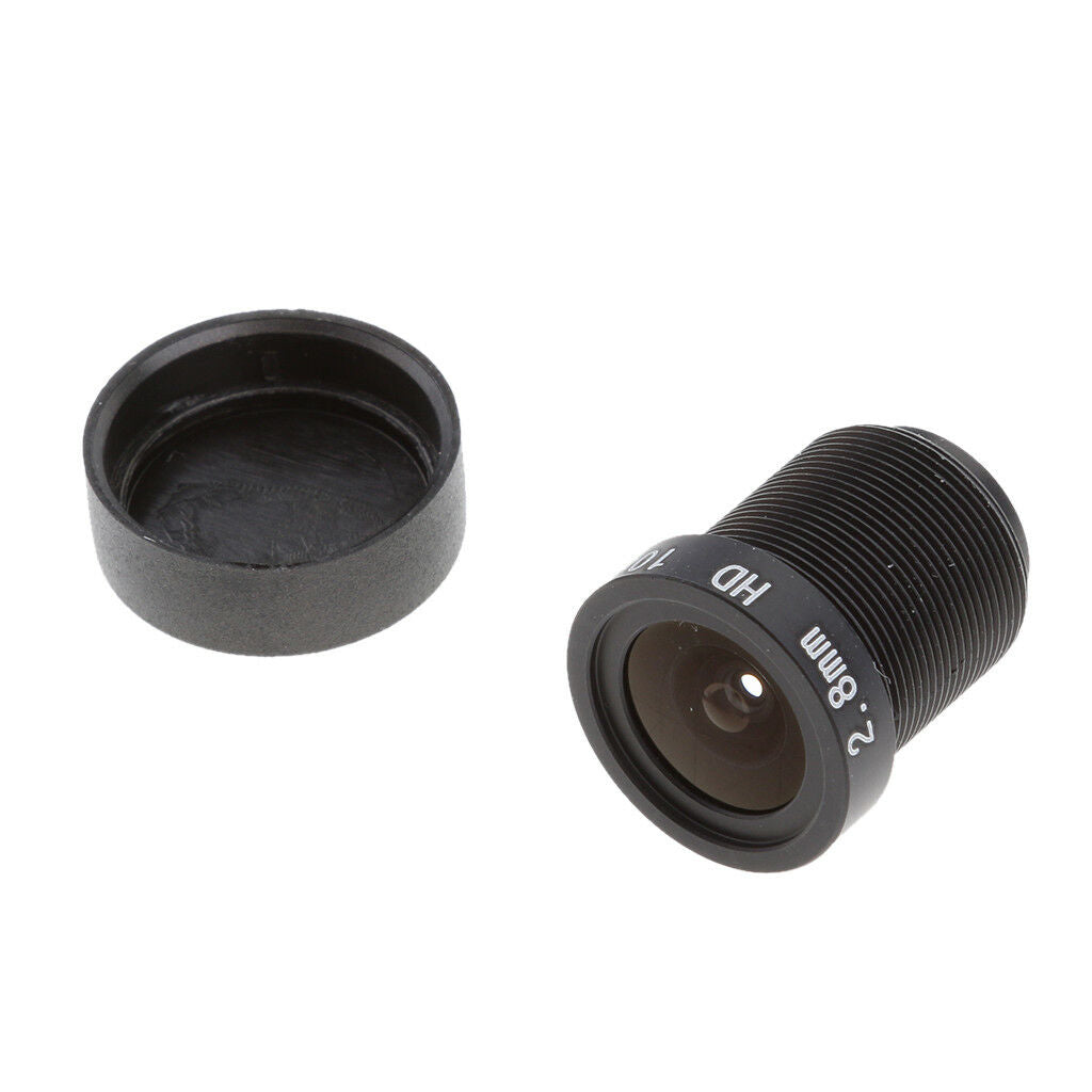 2pcs M12 HD 2.8mm Camera Lens 2MP 1/2.7 Wide Angle Security Camera Lens