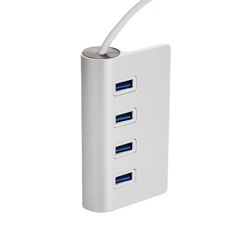 Portable USB 3.0 HUB 4 Port Aluminum 5Gbps High Speed USB 3.0 Hub USB Split DF