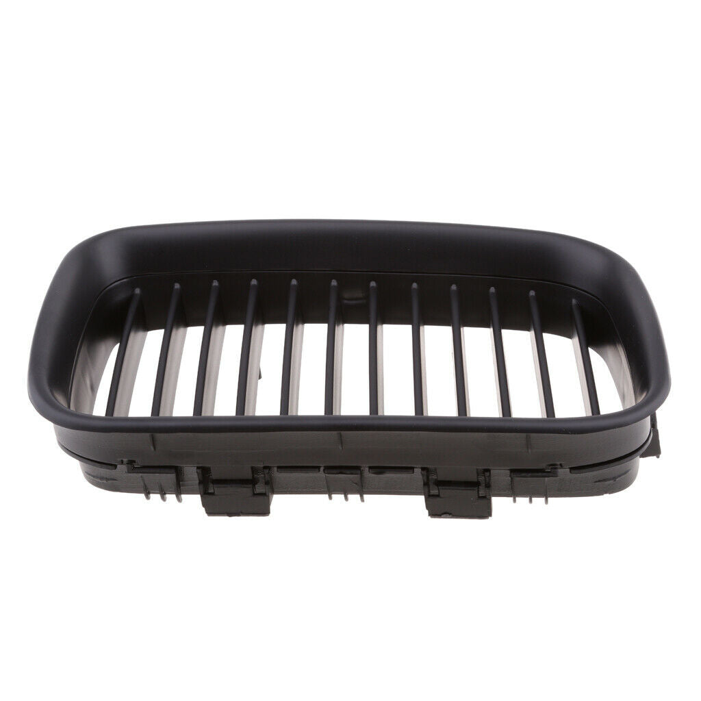 2 Pieces Sport Style Front Bumper Hood Grill Grilles For BMW E36 1992-1996