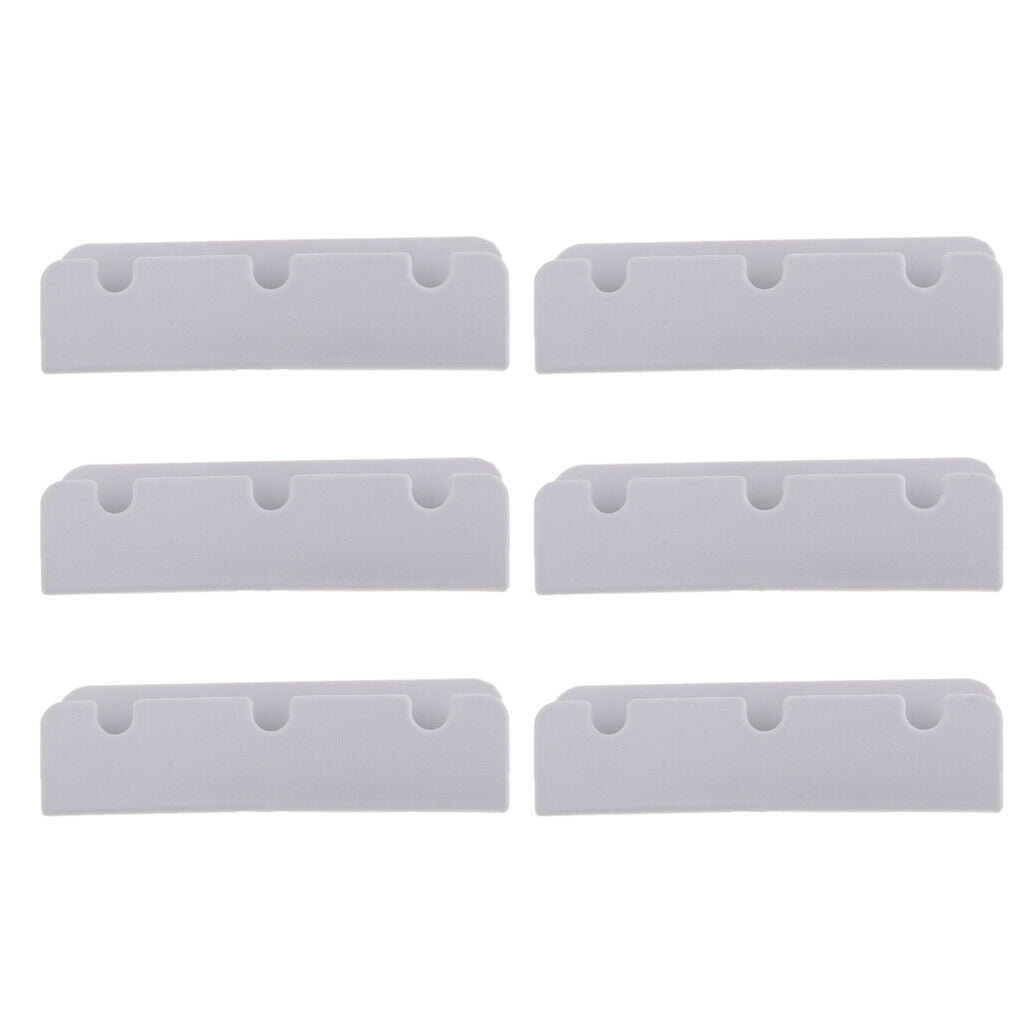 6x   PVC   Boat   Seat   Hook   Clips   Brackets   Parts   for   Inflatable