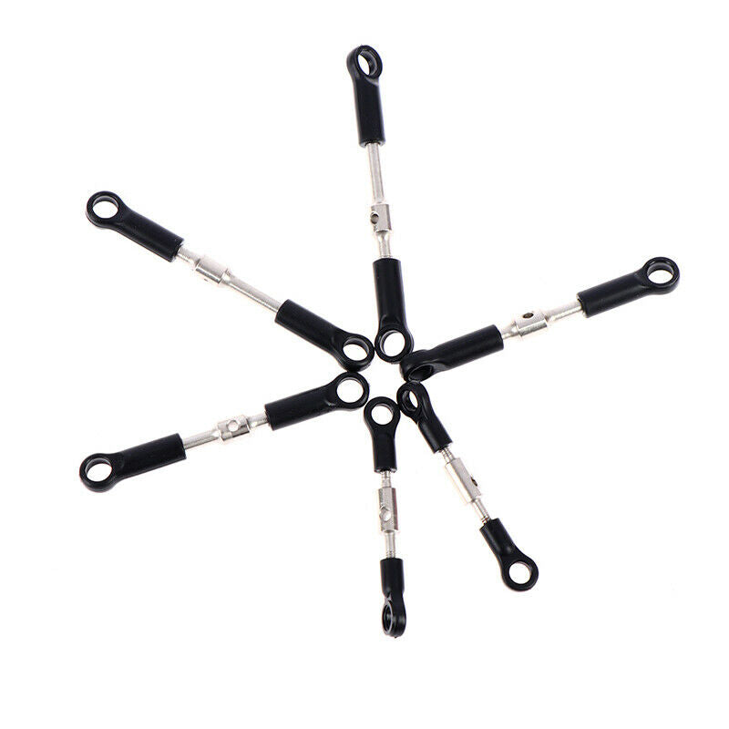 6pcs/set Metal Servo Linkage Pull Rod For Wltoys 144001 RC Buggy Upgrade ParSJ