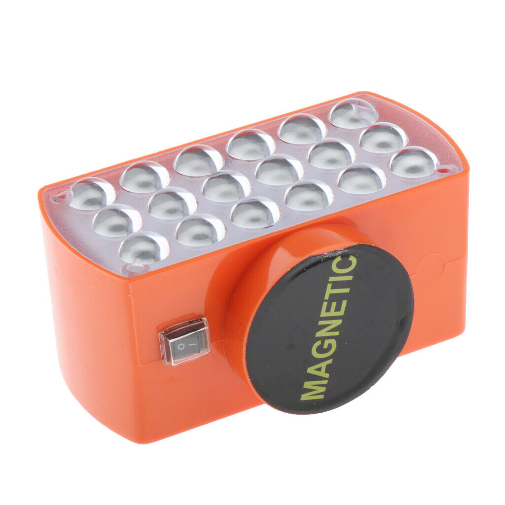 Solar Strobe Warning Light Road Red/Blue Traffic Barrier Magnetic Lamp