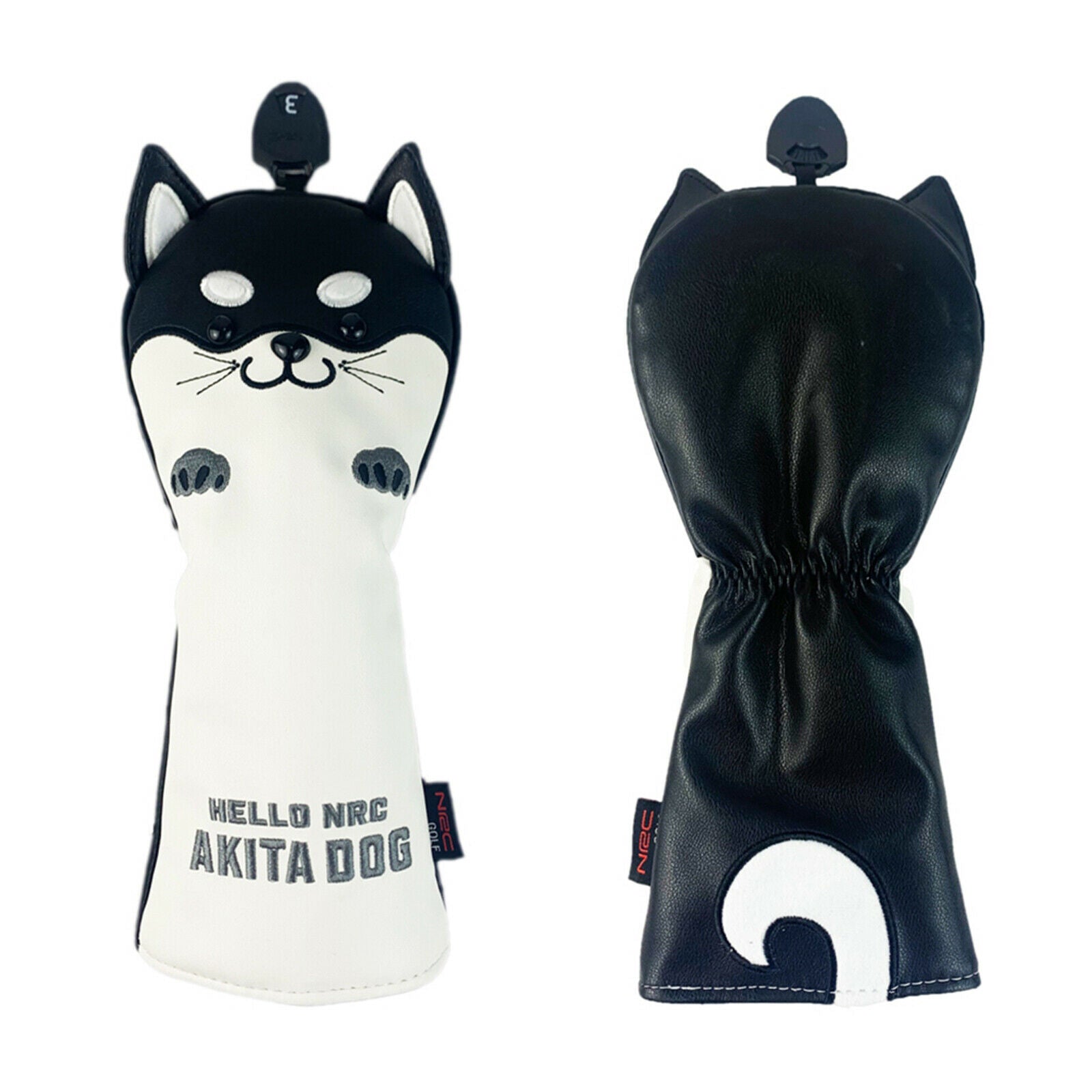 Waterproof Golf Driver Head Covers Fairway Protector Case Sleeve Accessories