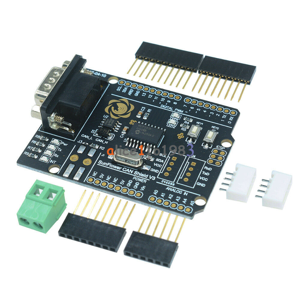 MCP2515 Can Bus controller shield board module For arduino