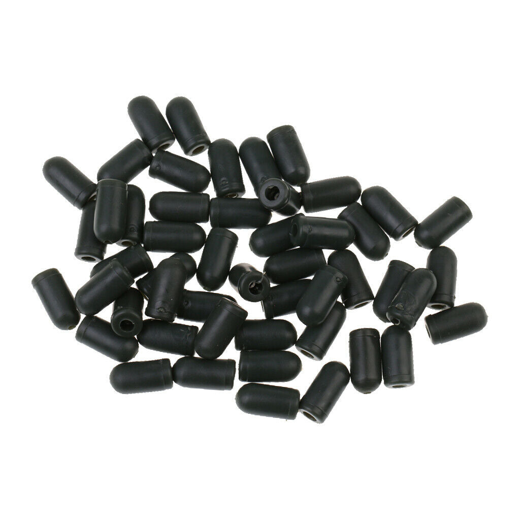 100Pcs Rubber Soft Buffer Beads Fishing Tackles Professional Carp Fishing