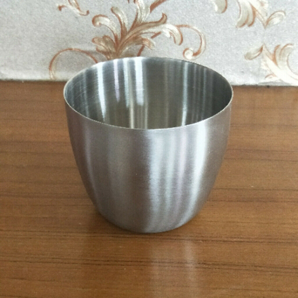 250ml Stainless Steel Tumbler Glass Beer Coffee Water Cold Mug Cup