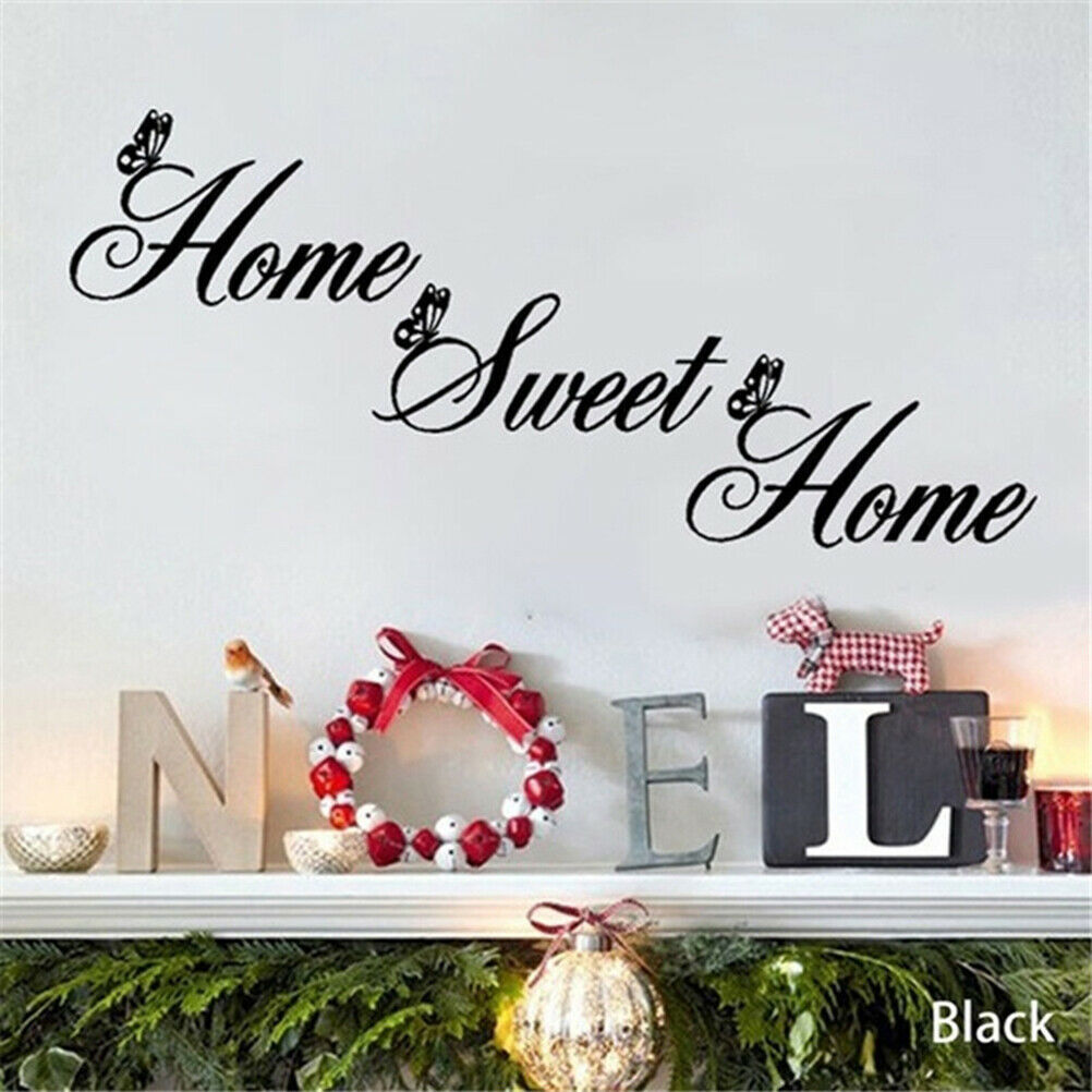 Home Sweet Decor Wall Stickers Diy Removable Art Vinyl Wall Sti CRAUJC.l8