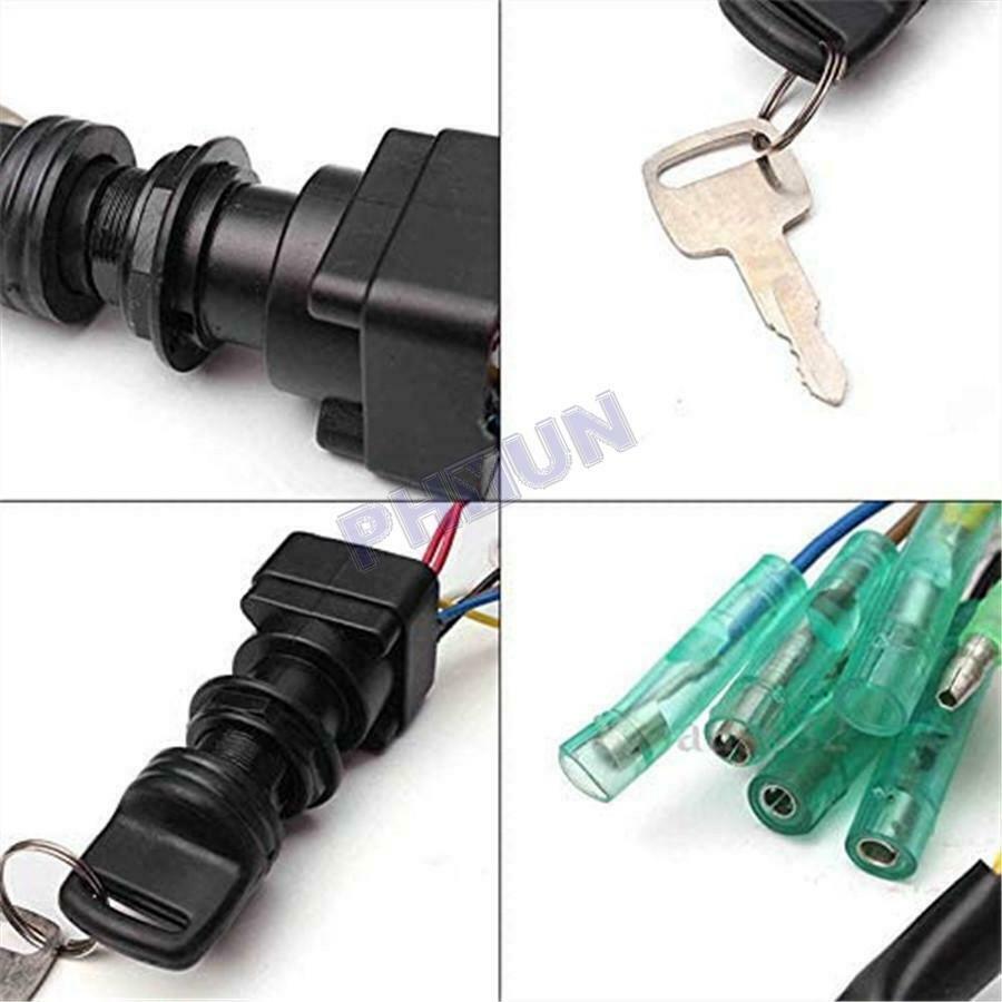 For Yamaha Boat Outboard Motor Control Ignition Main Key Switch 703-82510-43-00