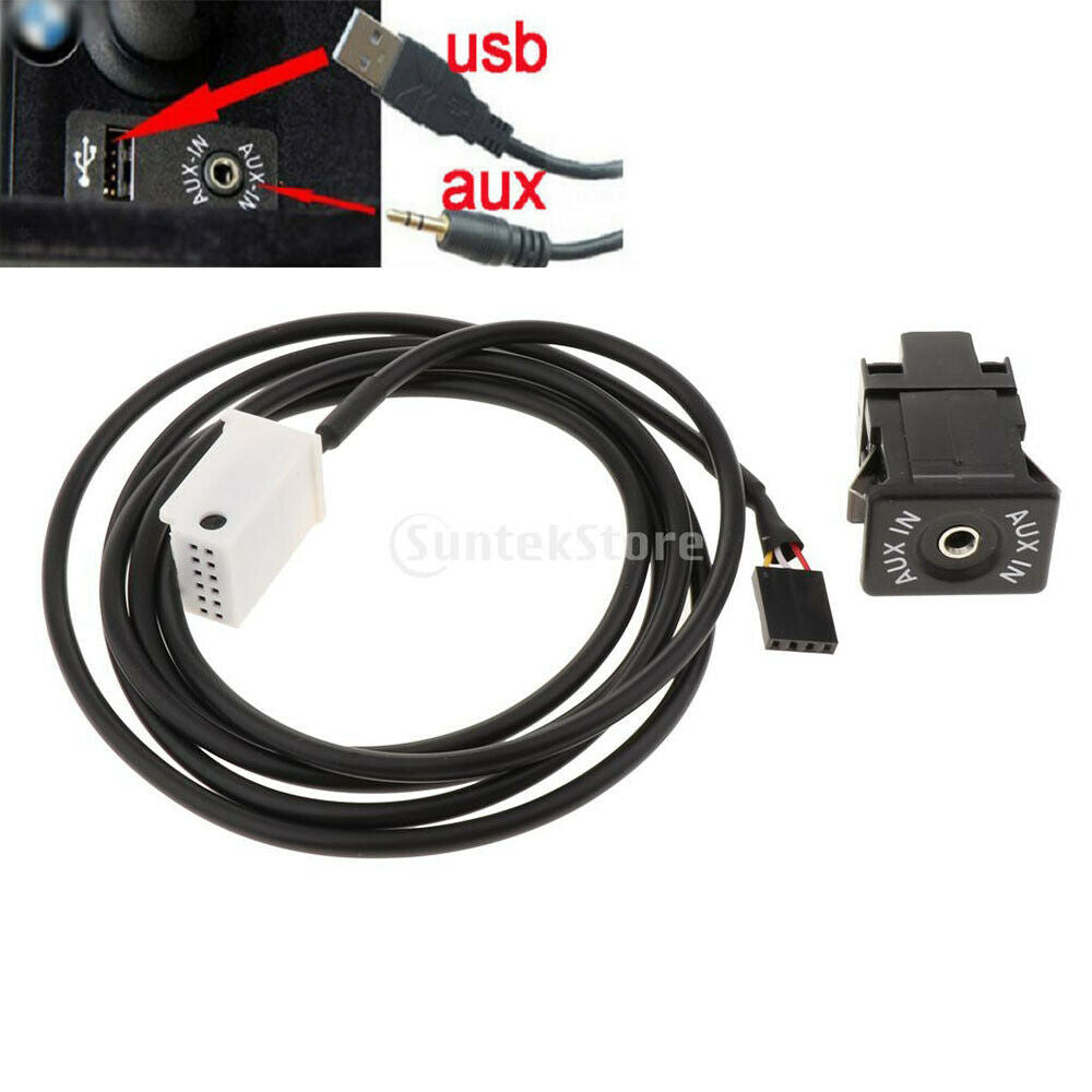 Bluetooth USB AUX AM/FM Receiver Dash Kit for Mini Cooper R50/R52/R53 01-06