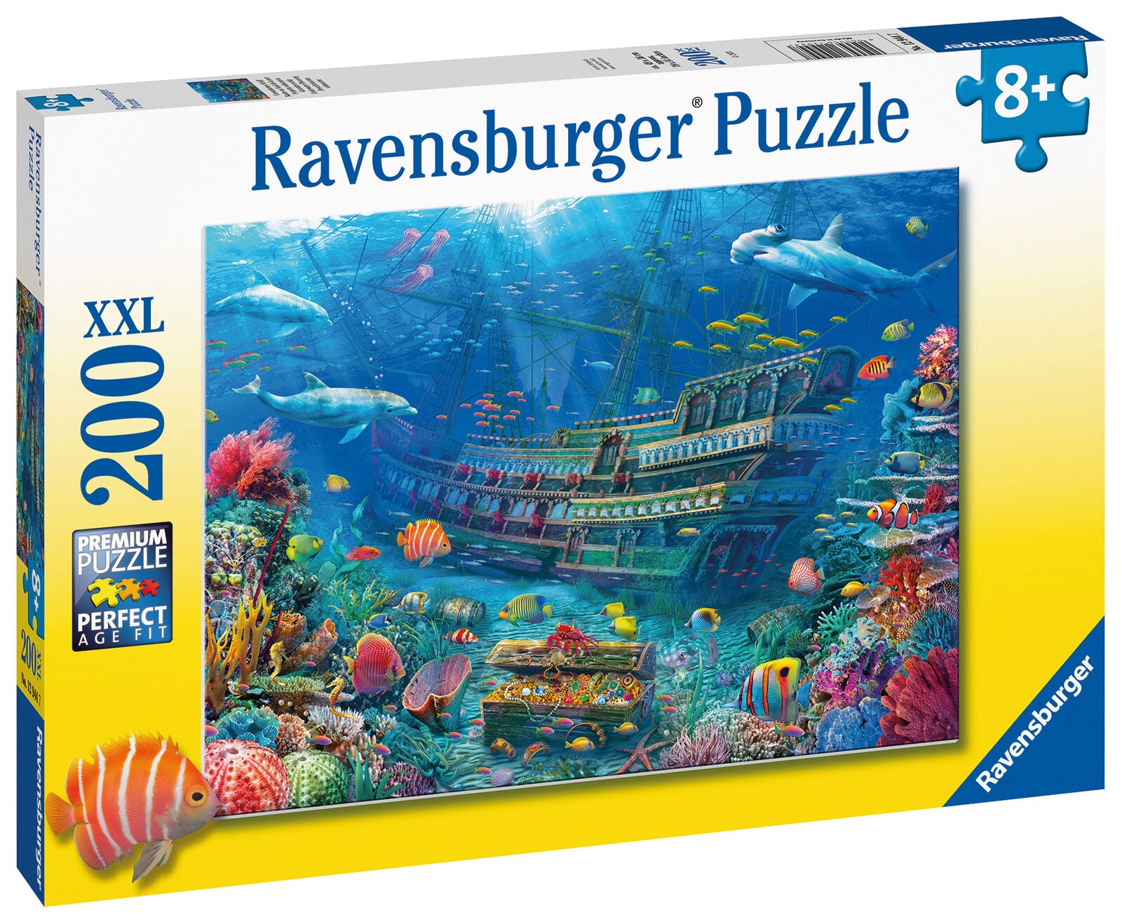 12944 Ravensburger Sunken Ship XXL 200pc Jigsaw Puzzle Children Kids Age 8yrs+