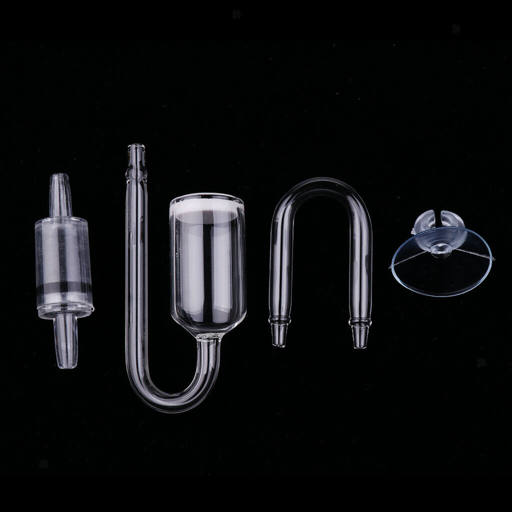 Set of 4pcs Fish Aquarium CO2 Diffuser Carbon Dioxide Reactor