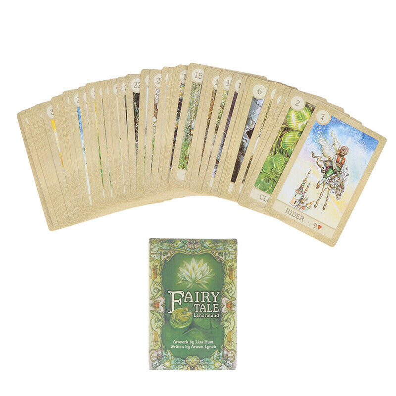Fairy Tale Lenormand Oracle Card Tarot Card Party Prophecy Divination Board G XC