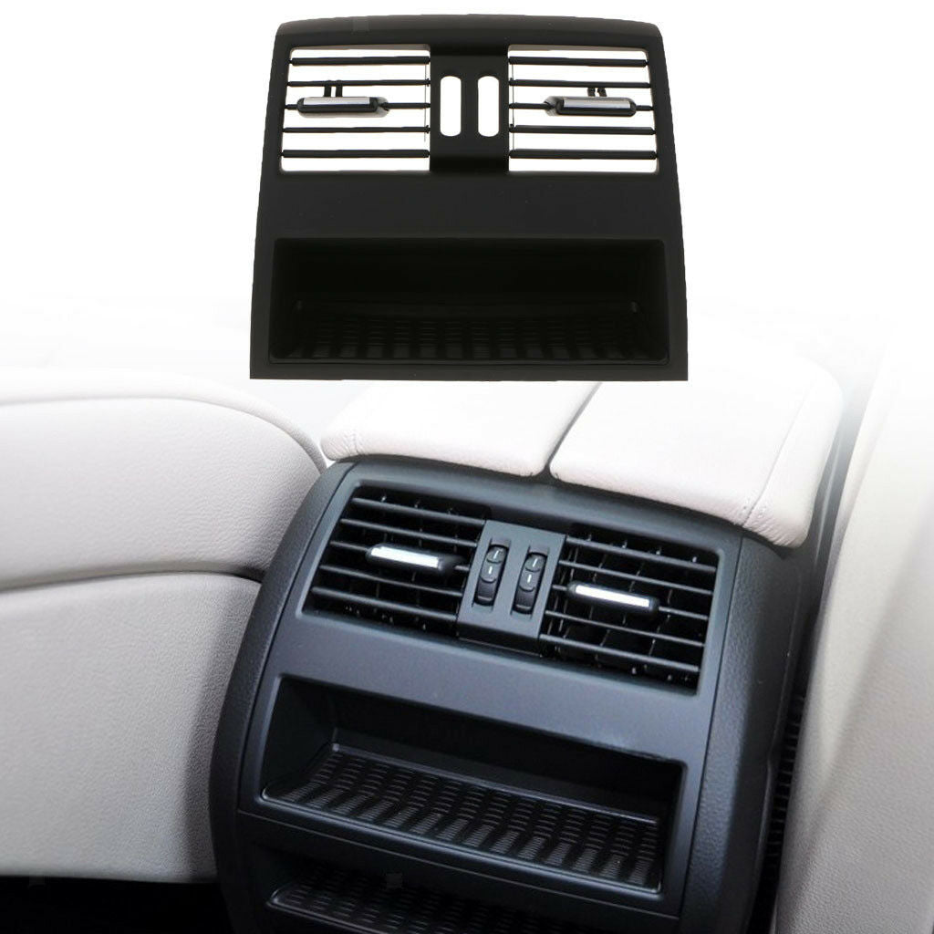 Black Rear Center Air Conditioner Outlet Vent for BMW 5 F10 F11 No Button