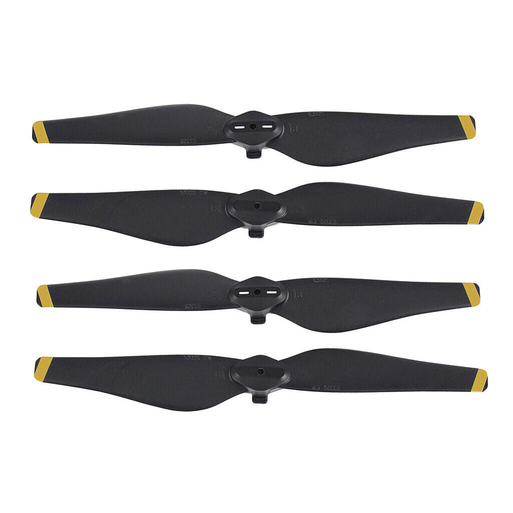 2 Pairs Golden&Black Quick-Release Propellers Props Guards for DJI MAVIC Air