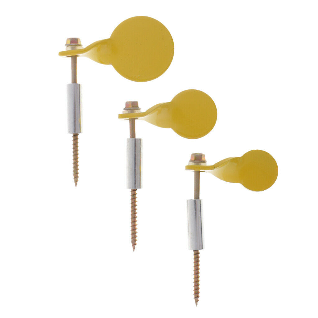 6pcs  Target Round Plate Metal Shooting