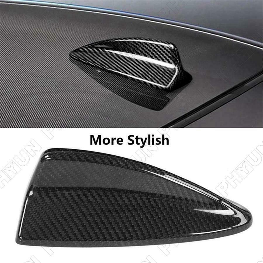 For 2007-2013 BMW E90 E92 M3 E82 1 & 3 Series Coupe Carbon Fiber Antenna Cover