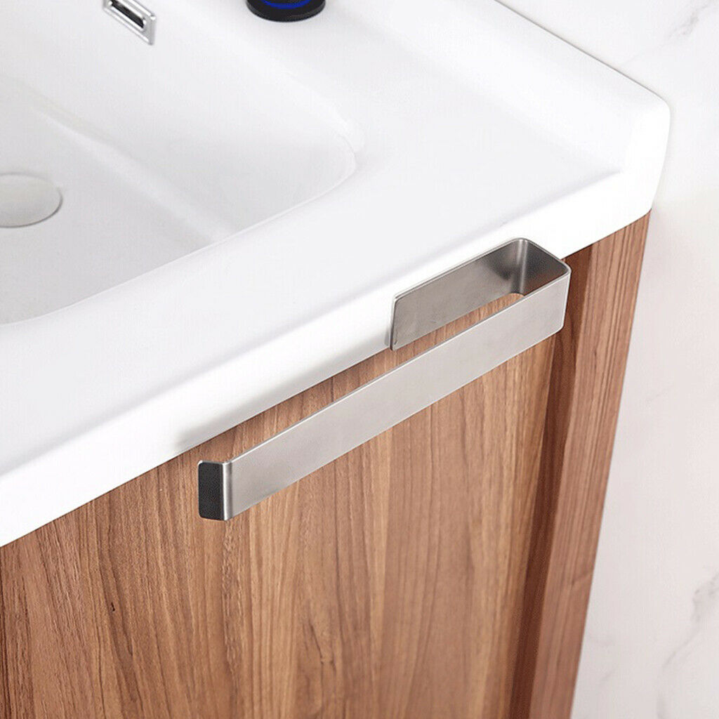 Towel Rail No Drilling Towel Holder Bath Bathroom Bedroom Wall Shelf Rack