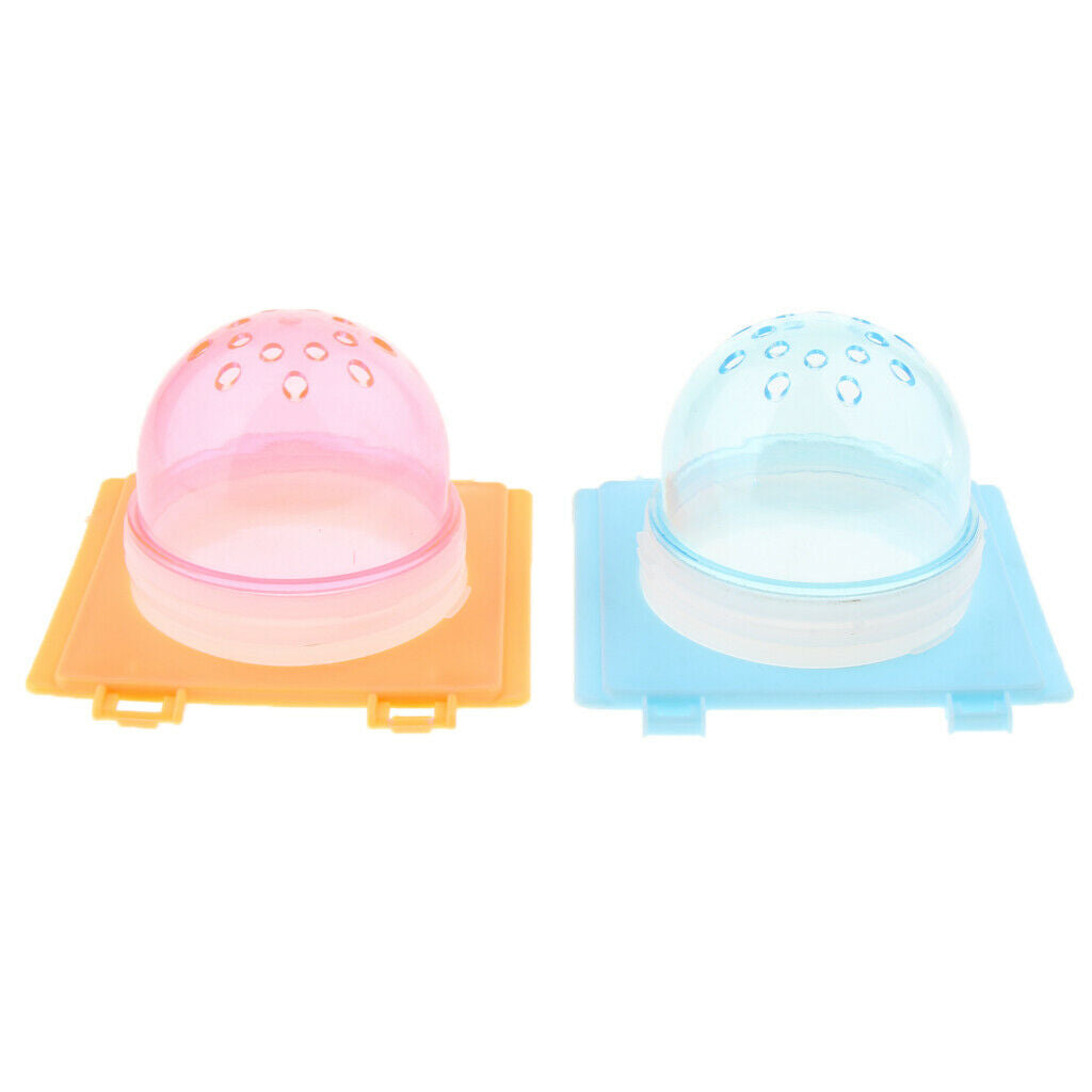2 Pcs Small Animals Cage Accessories Hamster Tunnel Plugs