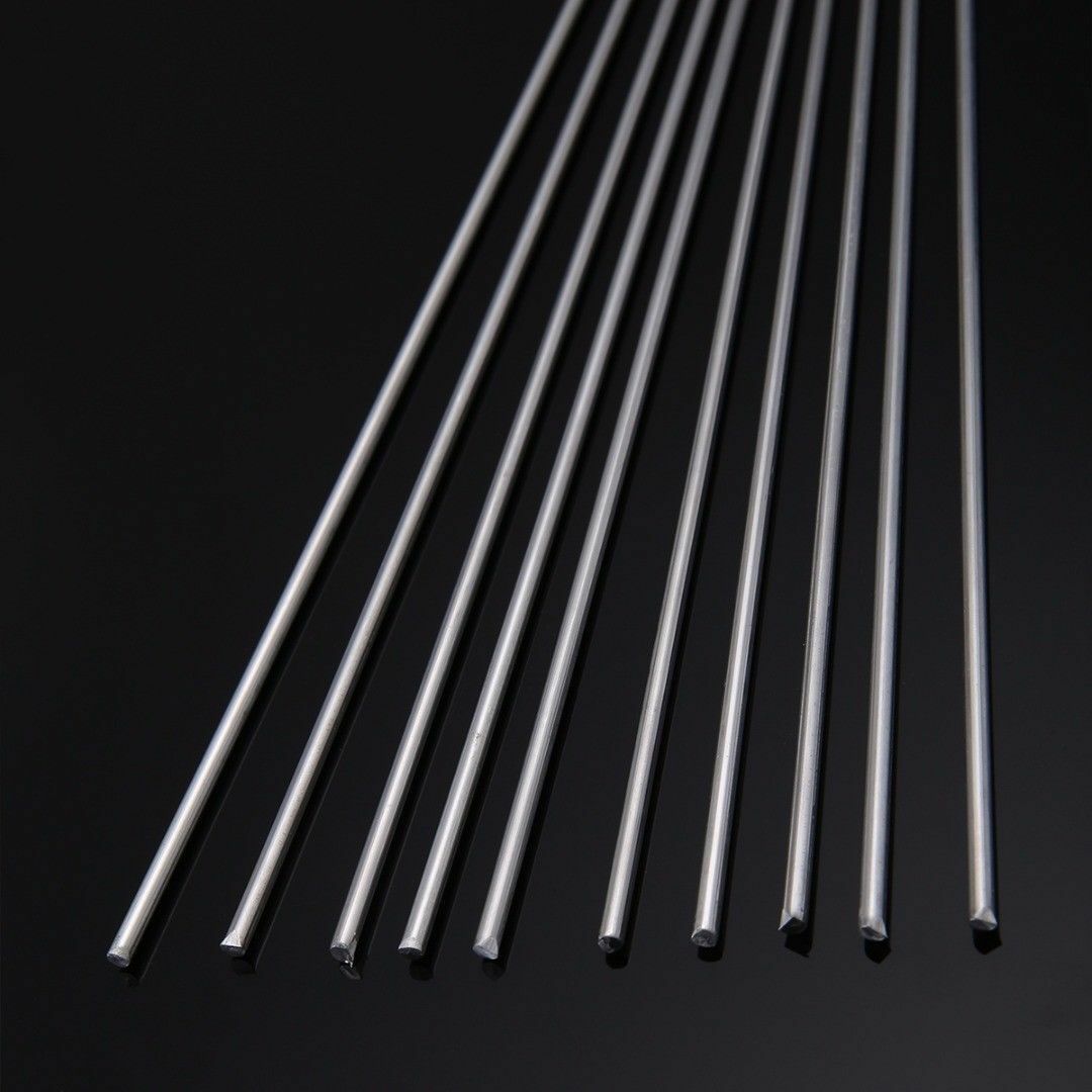 10pcs Aluminum Wire Brazing Solution Welding Flux-Cored Rods Low Temperature Wel