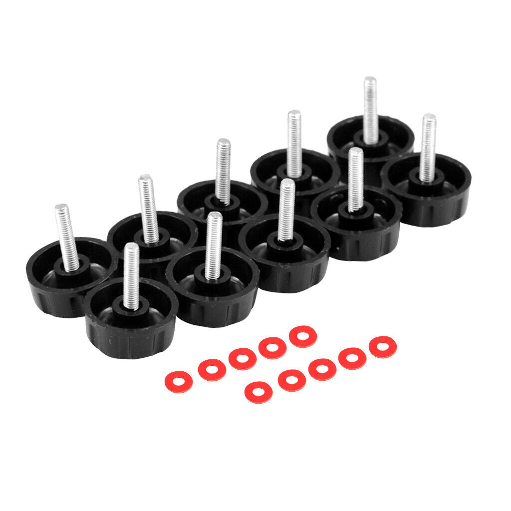 10x 2mm Spare Nuts for Fishing  Spools Handle