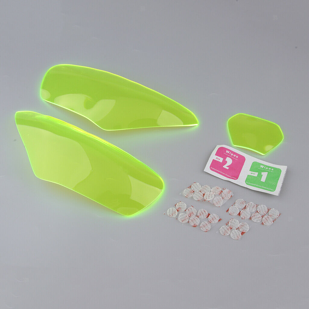 Yellow Front Headlight Lens Protection Screen