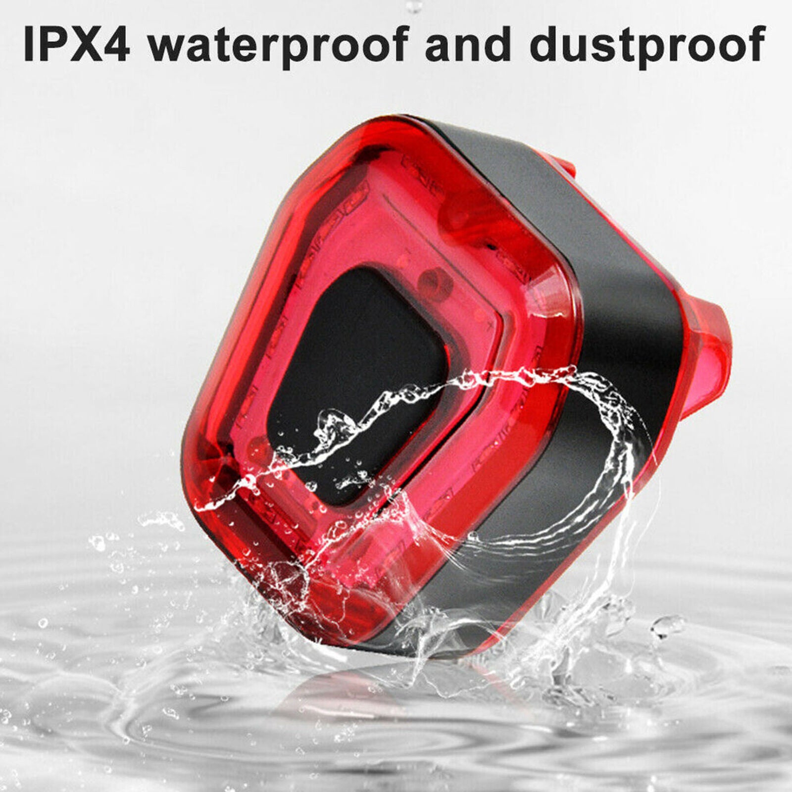 14 LED USB Rechargeable Bike Tail Light Bicycle Safety Cycling Warning Rear Lamp
