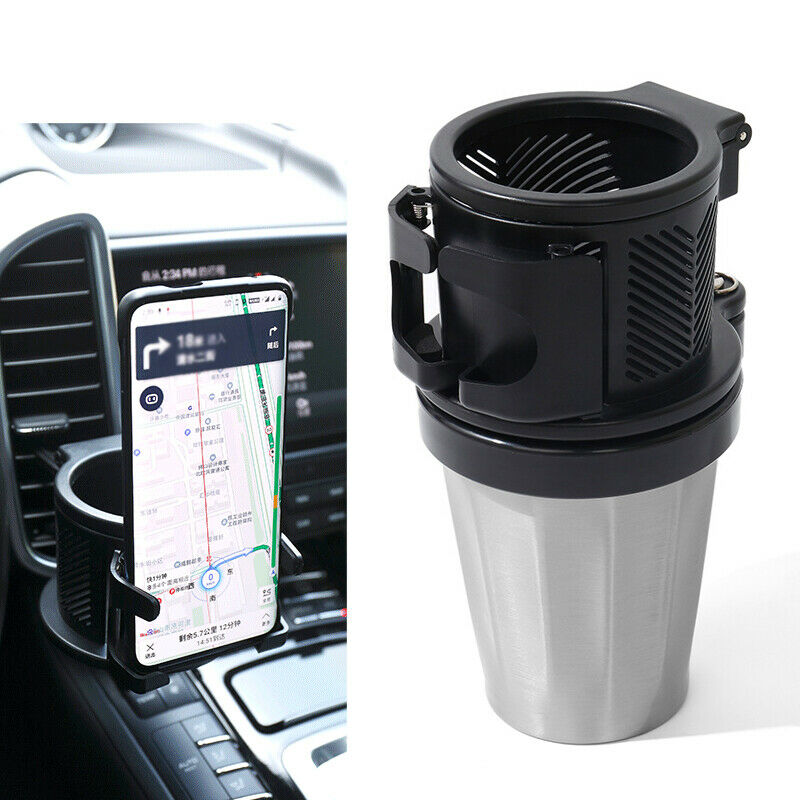 Multifunction Car Drink Cup Holder Air Outlet Bottle Water Stand Phone Bracket