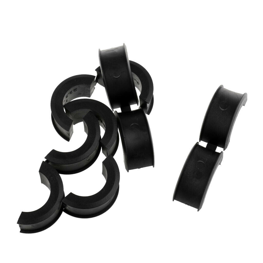 10 Pair Bike Handlebar Clamp Shims Reducer