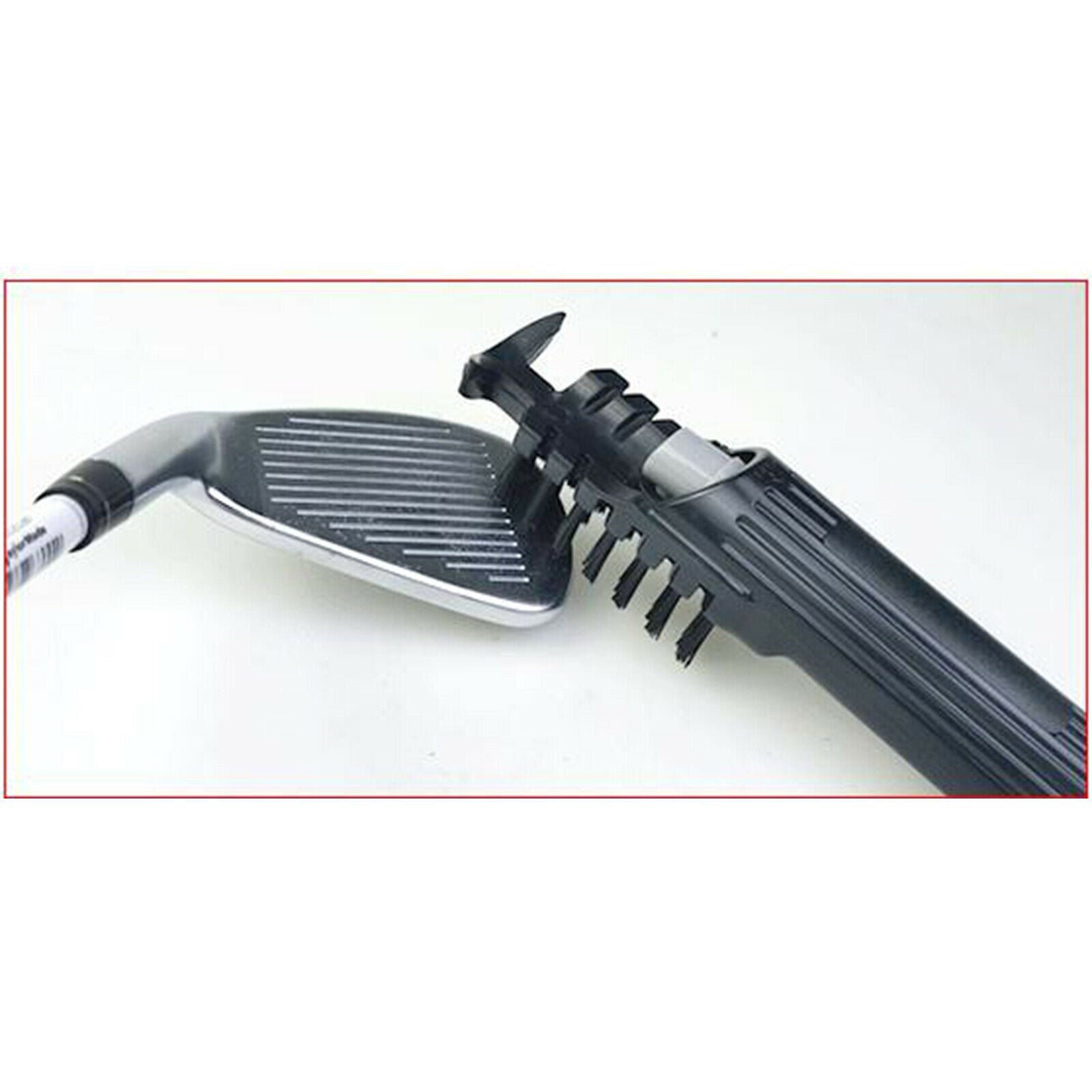2X Durable Golf Club Clean Brush Wet Groove Sharpener Cleaner Irons Ball Washer