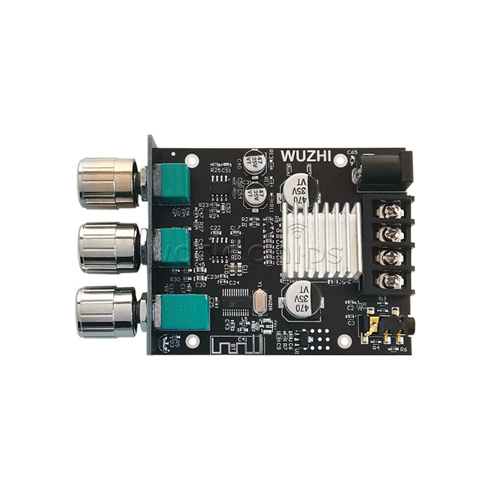 502MT 2*50W Bluetooth 5.0 Amplifier Board Dual Channels High Power Audio Stereo