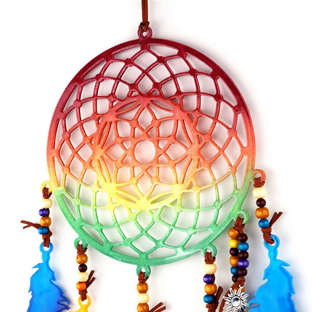 Epoxy Dream Catcher Silicone Mold Wind Chime Pendant Decoration Handmade Casting