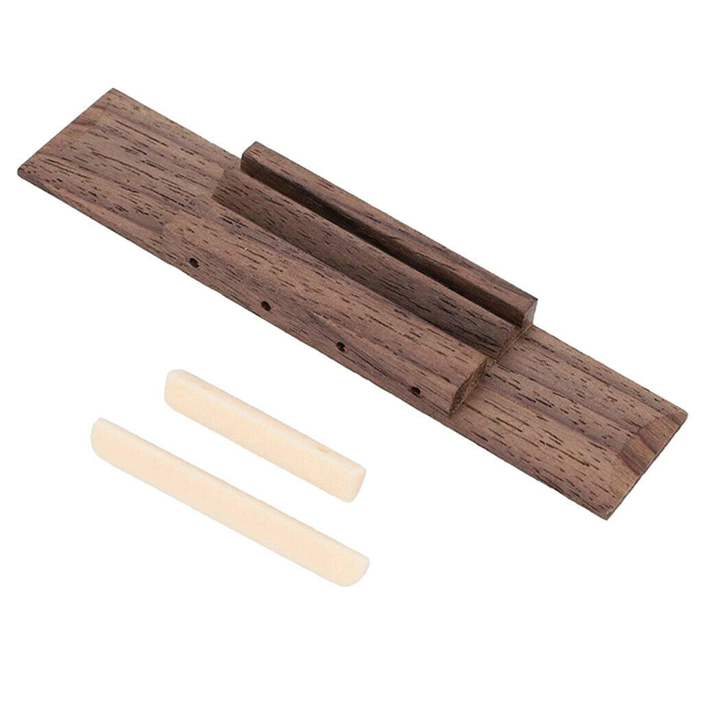 Fancy Saddle Ukulele Nut with Rosewood Bridge Saddle Nut