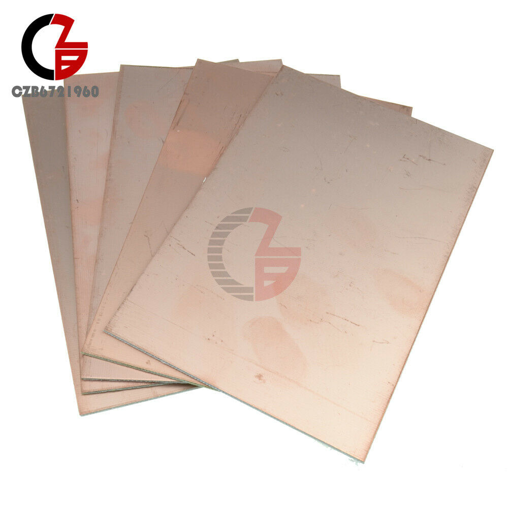 10PCS 10x15cm Single Side PCB Copper Clad Laminate Board FR4 10*15cm
