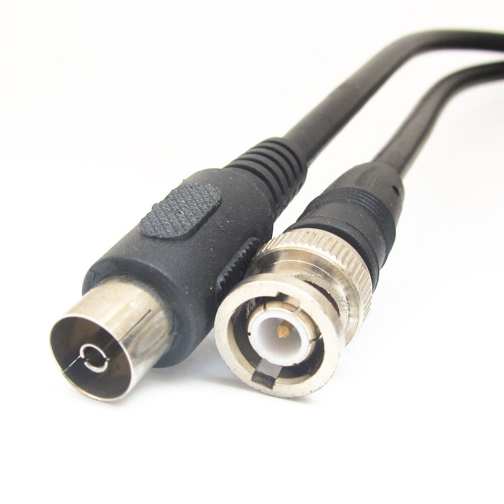 5pcs 9ft BNC Male to TV Pal Female RG-59U Coaxial 75Î© RG Crimp Pigtail Cable